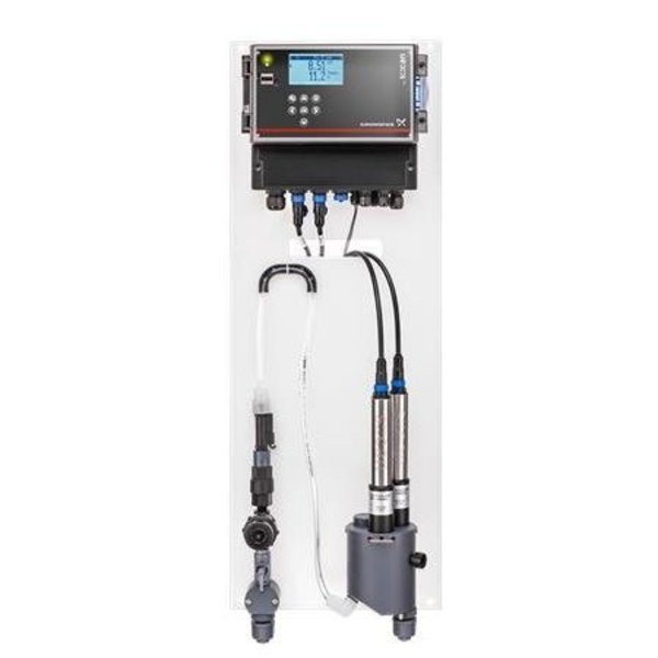 Grundfos Panel mounted Free and Total Chlorine (0-2) and pH (2-12) measuring system. DID-3 98915662